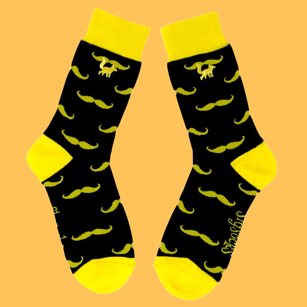 Golden Stache - SlySocks