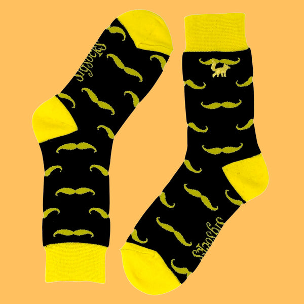 Golden Stache - SlySocks