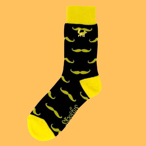 Golden Stache - SlySocks