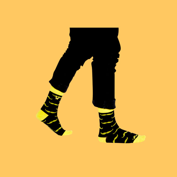 Golden Stache - SlySocks